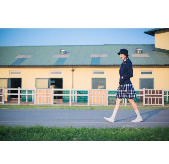 最全王紫璇麻花辫清纯jk制服大长腿户外集相册