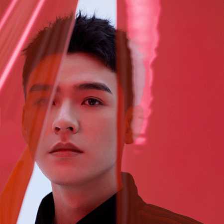 特别专辑龚俊最新时尚红色幕布高清冷酷大片图片