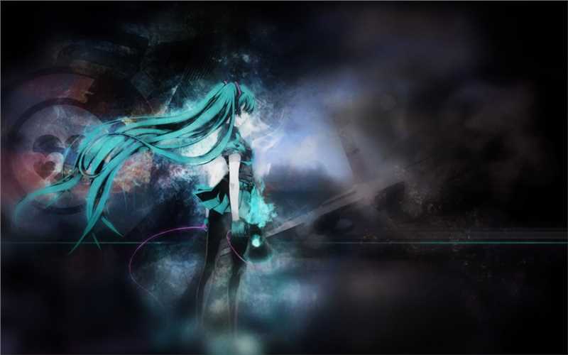 最全宅男女神初音未来画手手绘番外唯美图片壁纸