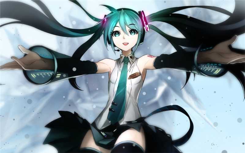 最全宅男女神初音未来画手手绘番外唯美图片壁纸