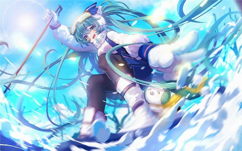 最全宅男女神初音未来画手手绘番外唯美图片壁纸