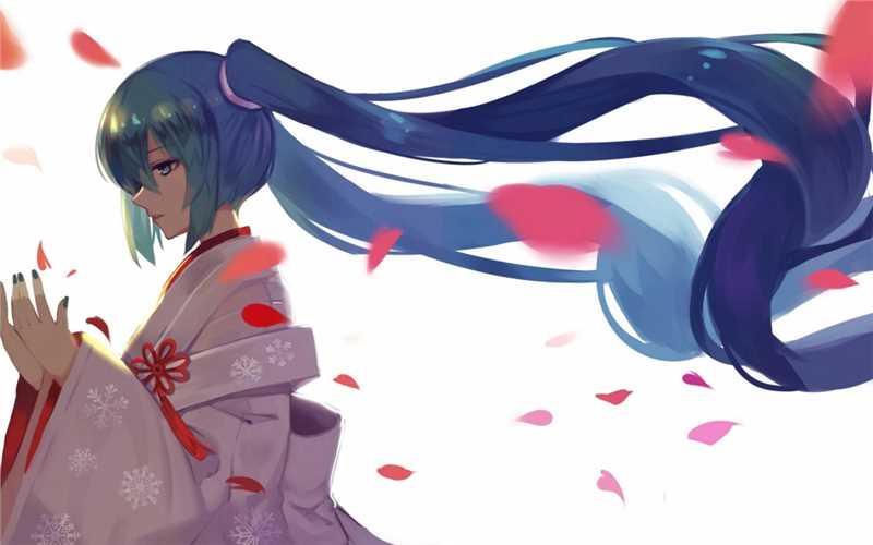 最全宅男女神初音未来画手手绘番外唯美图片壁纸