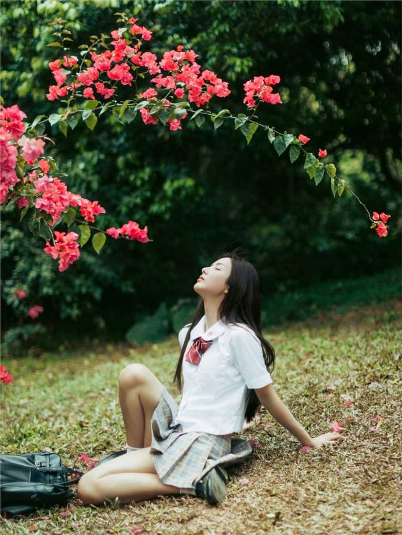 最全黑长直女神校花jk制服大长腿清纯艺术照相册