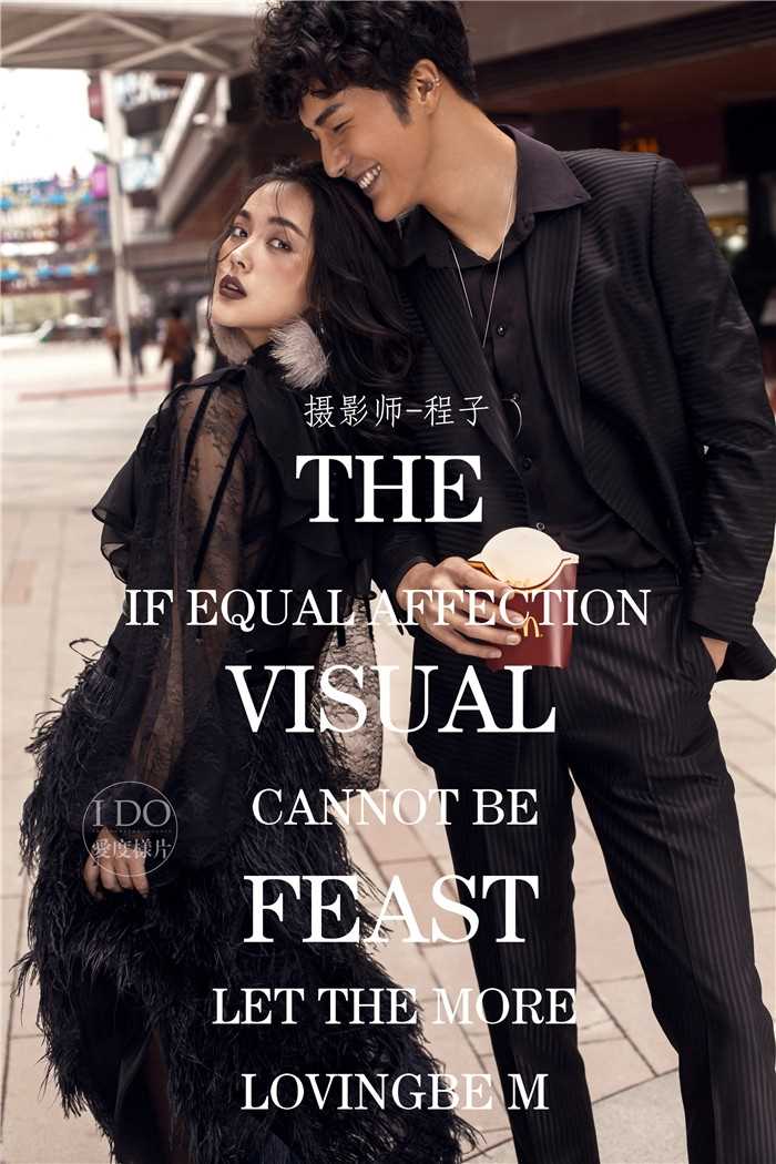 优质情侣地铁街头时尚潮流酷帅拍摄效果图片图片