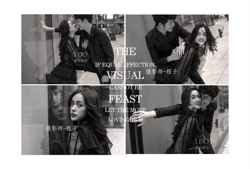 优质情侣地铁街头时尚潮流酷帅拍摄效果图片图片