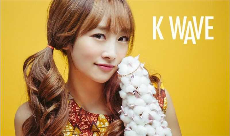 精选韩星郑妮可扎双马尾青春活力时尚图册