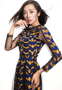 精选姚晨古装温婉美女仙气十足舞台照图册