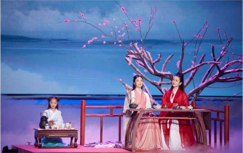 精选姚晨古装温婉美女仙气十足舞台照图册