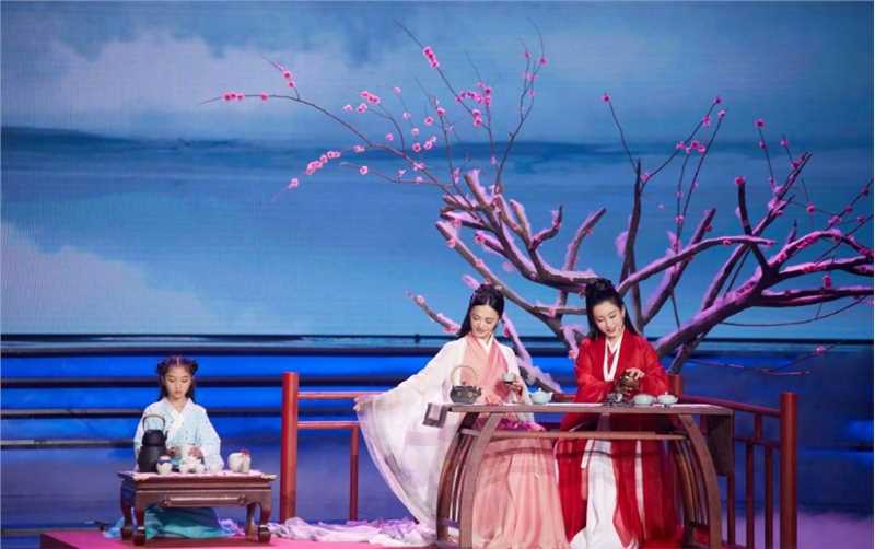 精选姚晨古装温婉美女仙气十足舞台照图册