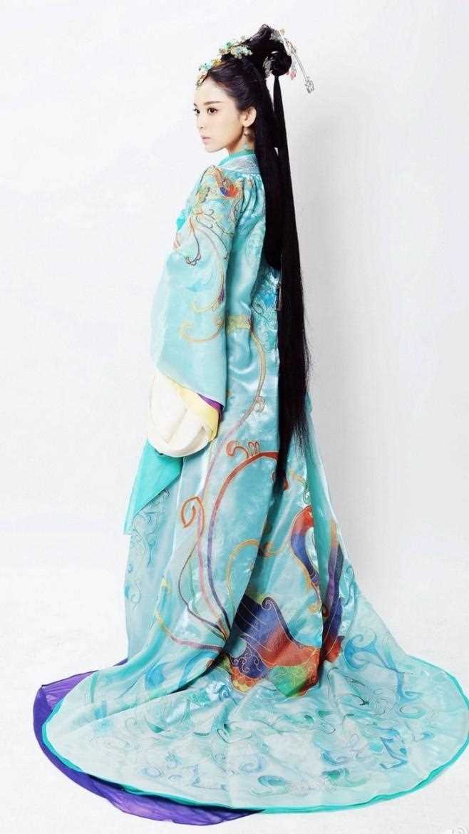 精选古力娜扎电视剧山海经温柔古装美女图片图册