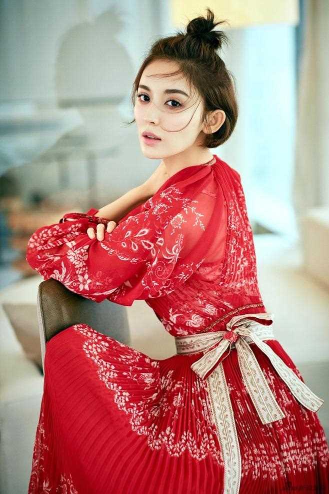 精选古力娜扎电视剧山海经温柔古装美女图片图册