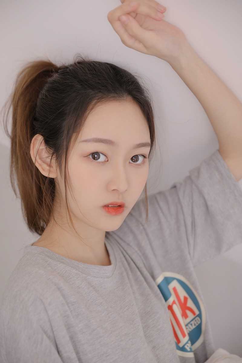 最全居家T恤清纯超短裤长腿c房相册