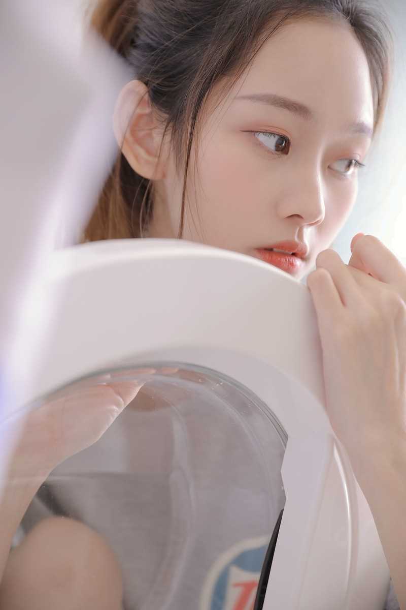 最全居家T恤清纯超短裤长腿c房相册