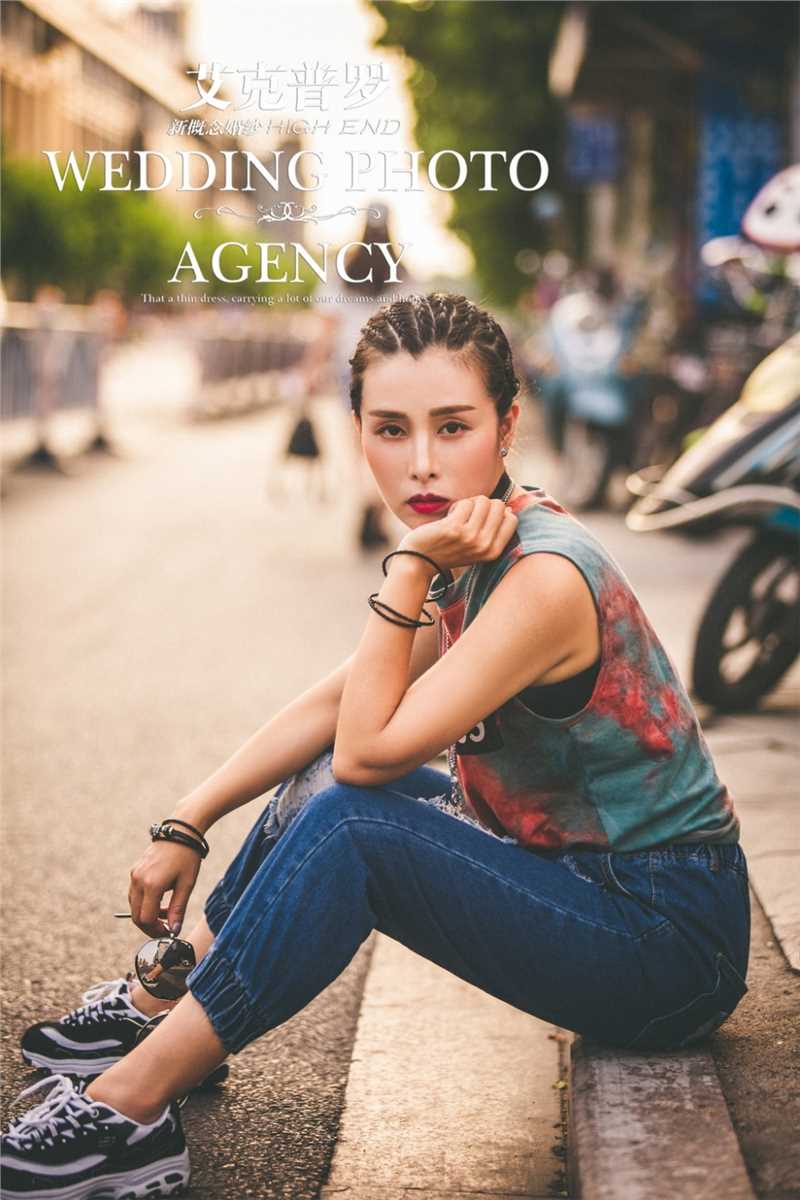 优质酷炫的雷鬼头脏辫少女个性街拍时尚图片图片