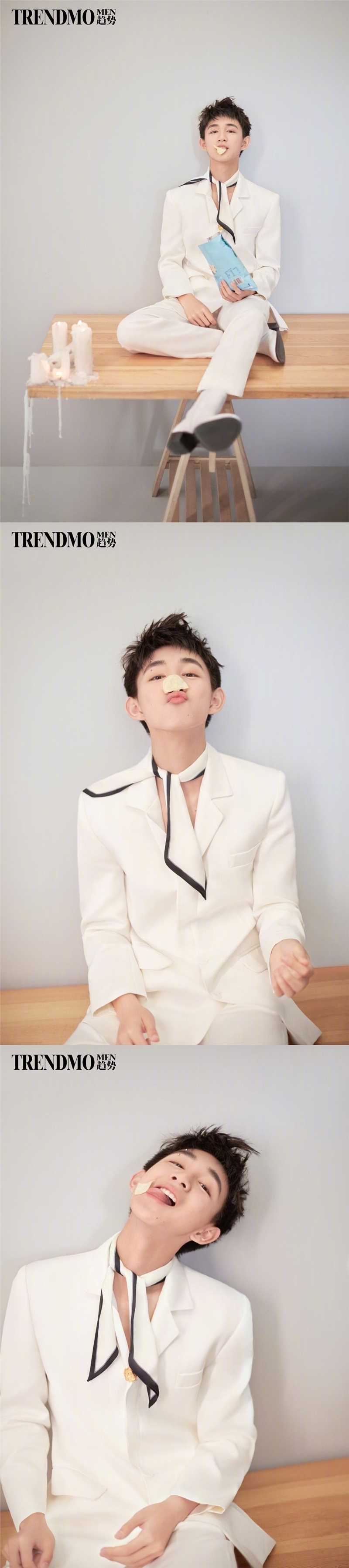 最全荣梓杉少年感男孩清爽不油腻时尚大片图片壁纸