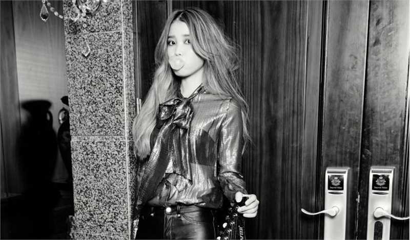 精选,"国民妹妹"李知恩暗黑风性感图册