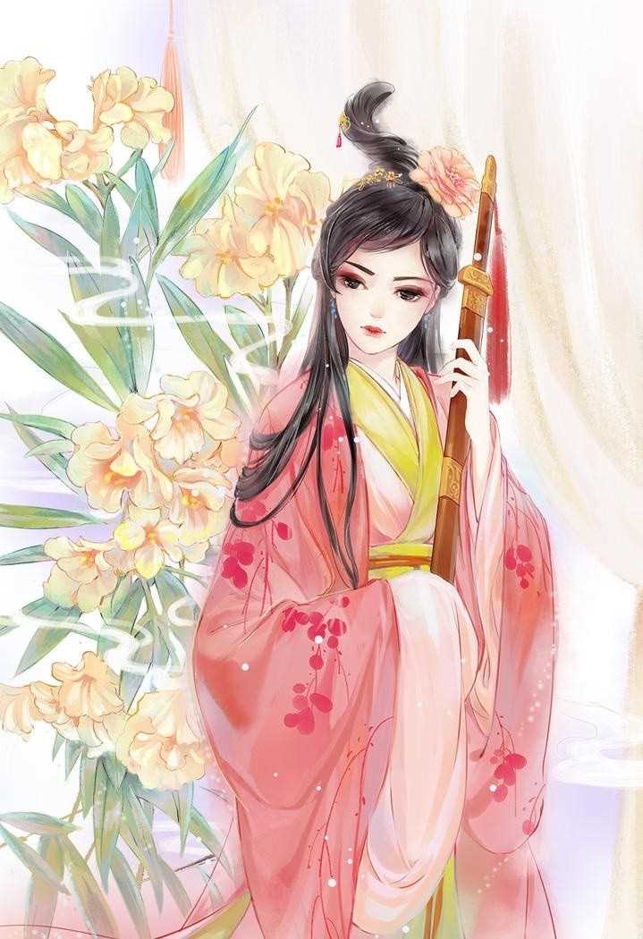 最新手绘古装美女唯美壁纸