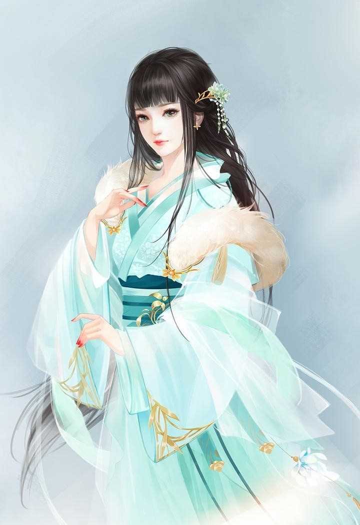 最新手绘古装美女唯美壁纸