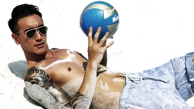 精选肌肉型男王阳明夏日时尚图册