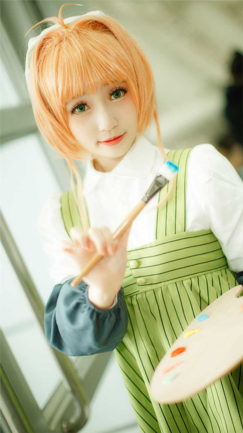 高清cosplay美女夏日清新高清壁纸图集