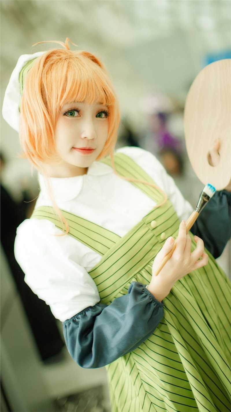 高清cosplay美女夏日清新高清壁纸图集