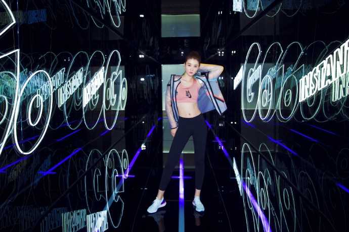 最全乔欣运动装清新时尚图片相册