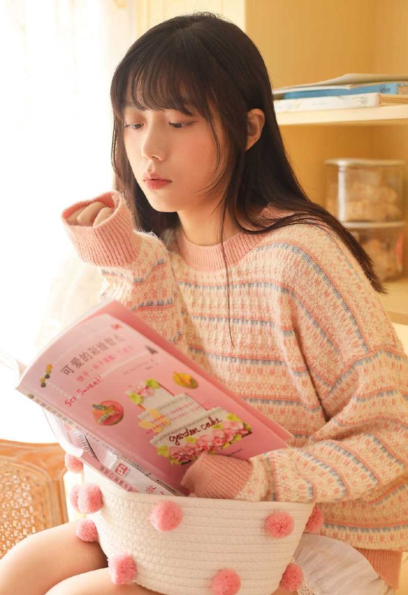 优质清纯美女暖色系甜美图片