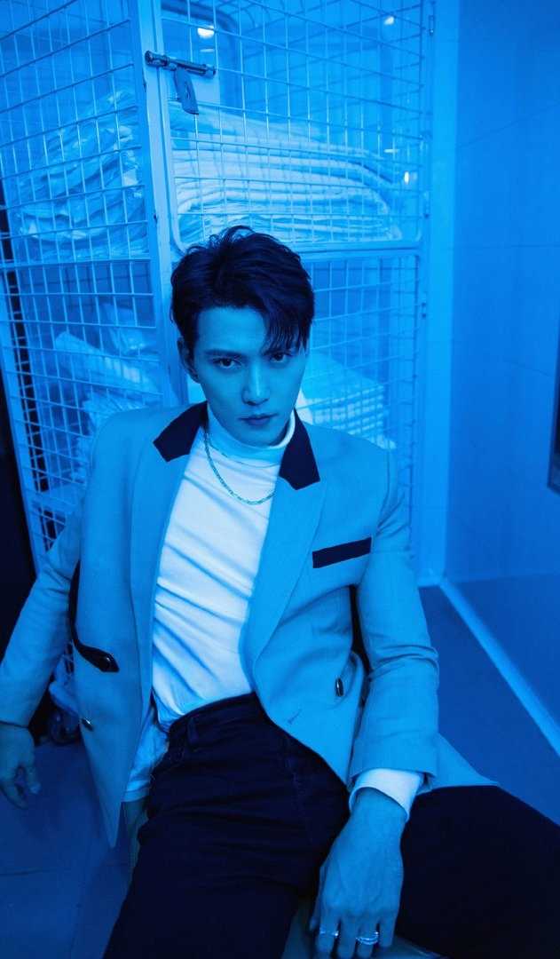 最全徐正溪复古蓝色时尚大片相册