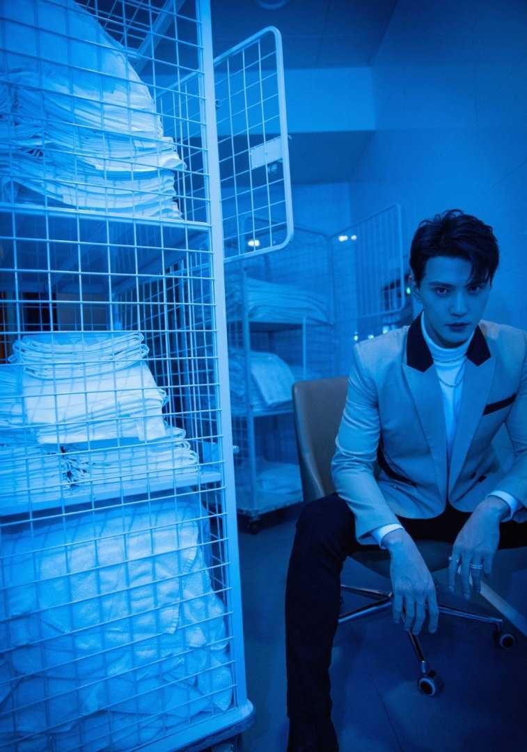 最全徐正溪复古蓝色时尚大片相册