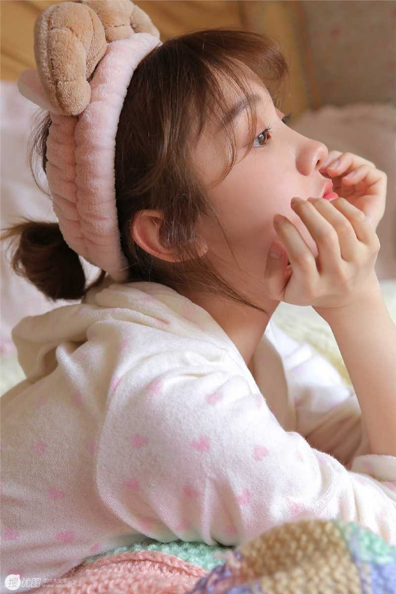 最全氧气少女居家睡衣甜美图片相册