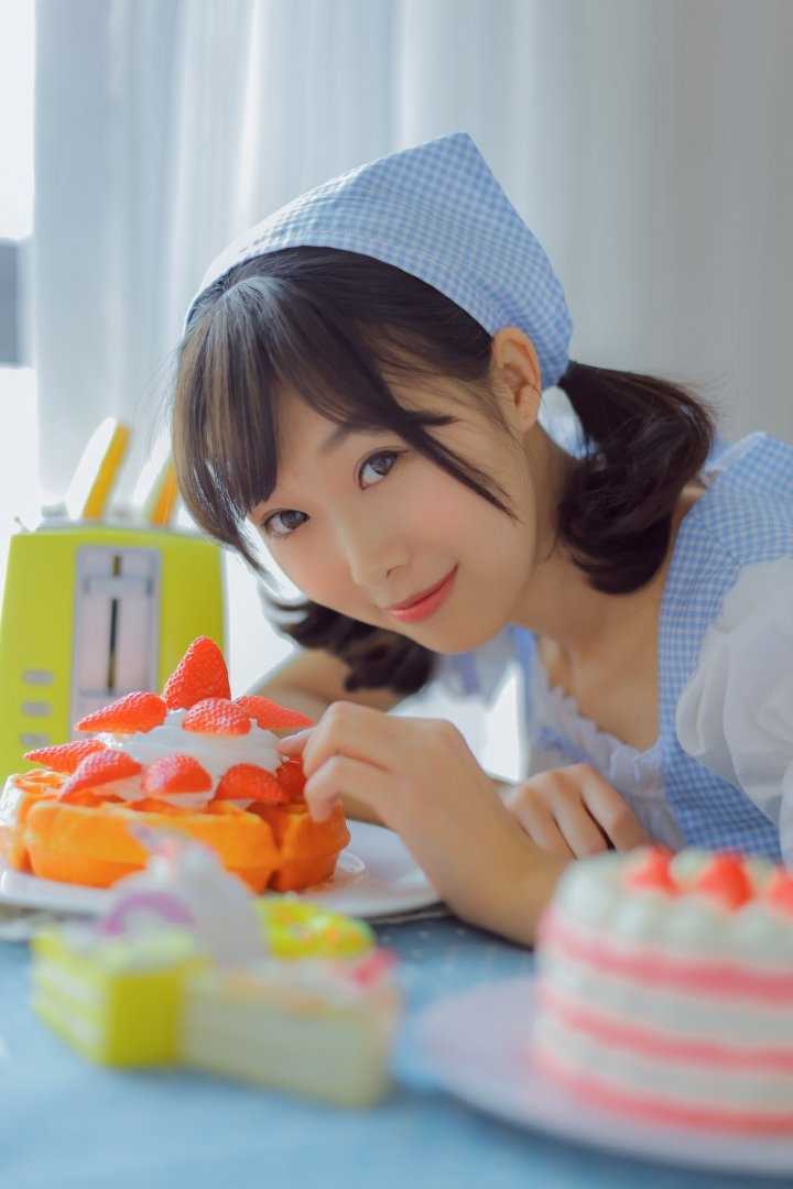 优质女仆装美女甜美风图片图片