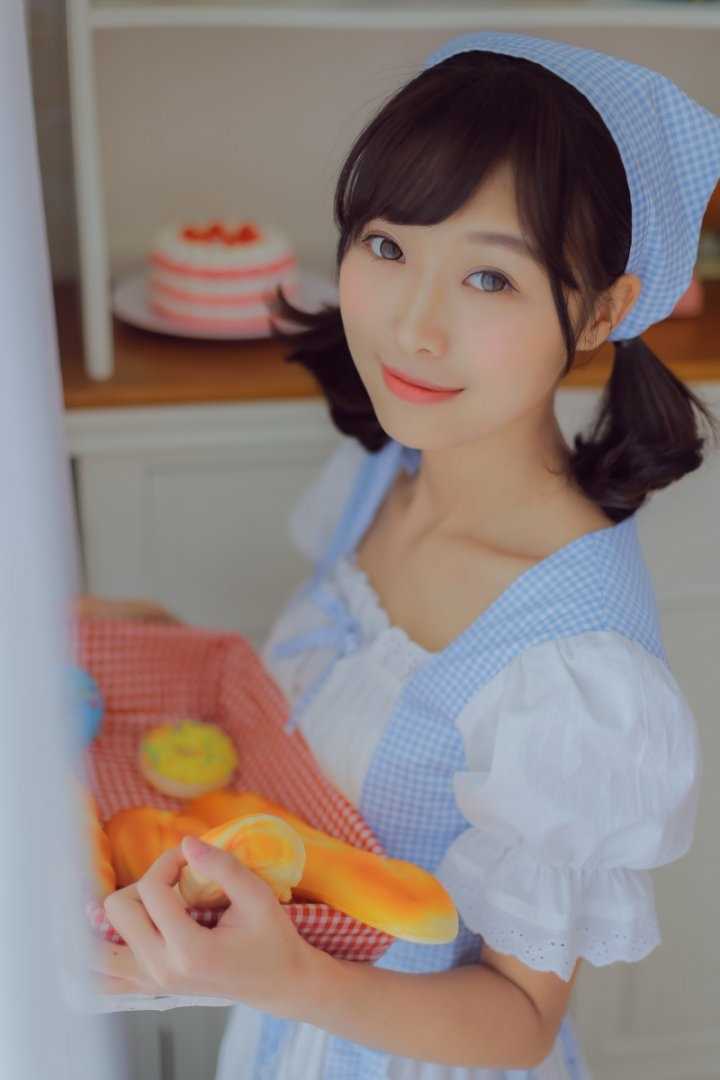 优质女仆装美女甜美风图片图片