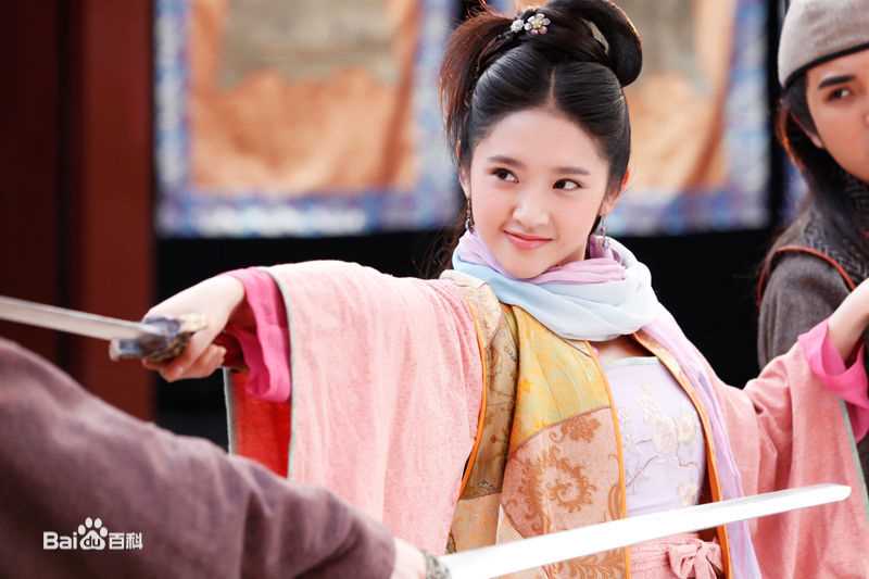 高清唐艺昕在《隋唐演义》 饰 单盈盈中的图册