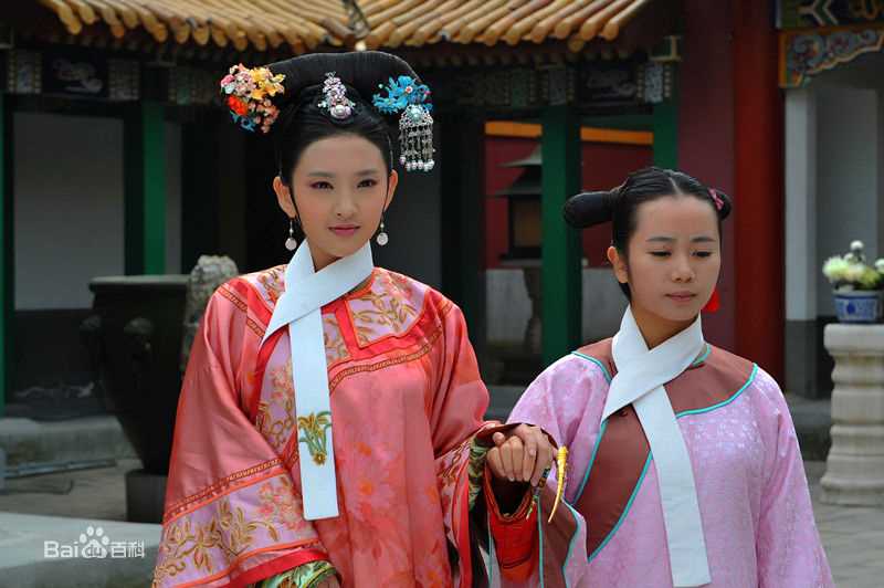 最新唐艺昕在《甄嬛传》祺贵人中的壁纸