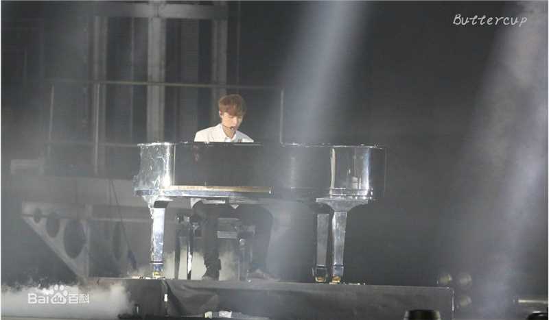 张艺兴(LAY，レイ)演奏舞台性感图片图集