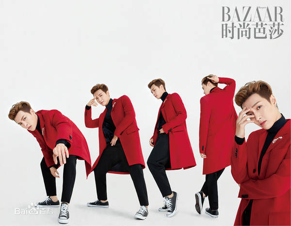 最优质张艺兴(LAY，レイ)在《时尚芭莎》2017年10月上中的相册