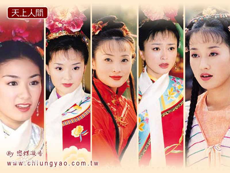 黄奕(Crystal)影视造型前后照片