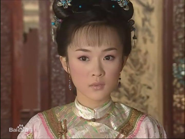 霍思燕(Huo Siyan)在《少年天子》饰演女主角董鄂妃乌云珠中的