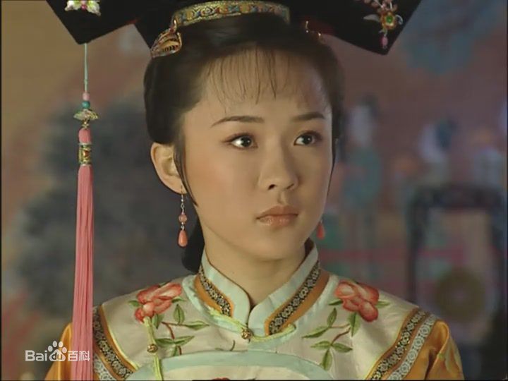 霍思燕(Huo Siyan)在《少年天子》饰演女主角董鄂妃乌云珠中的