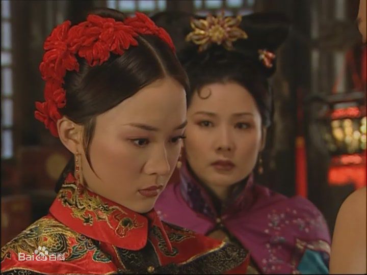 霍思燕(Huo Siyan)在《少年天子》饰演女主角董鄂妃乌云珠中的