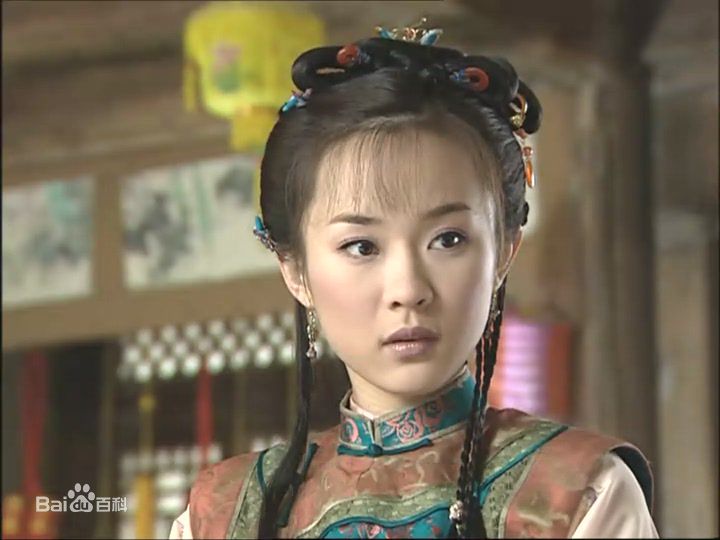 霍思燕(Huo Siyan)在《少年天子》饰演女主角董鄂妃乌云珠中的