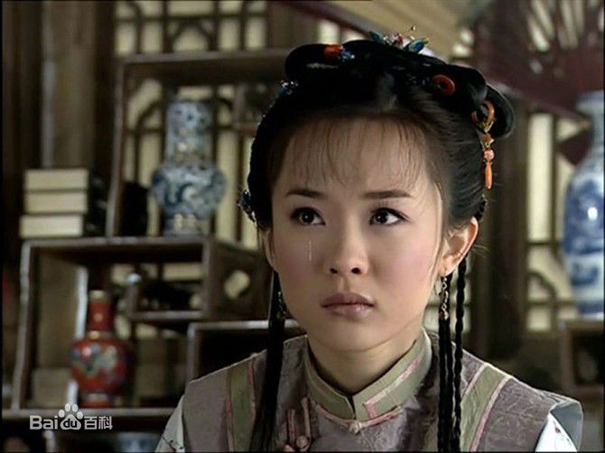 霍思燕(Huo Siyan)在《少年天子》饰演女主角董鄂妃乌云珠中的