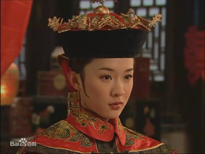 霍思燕(Huo Siyan)在《少年天子》饰演女主角董鄂妃乌云珠中的