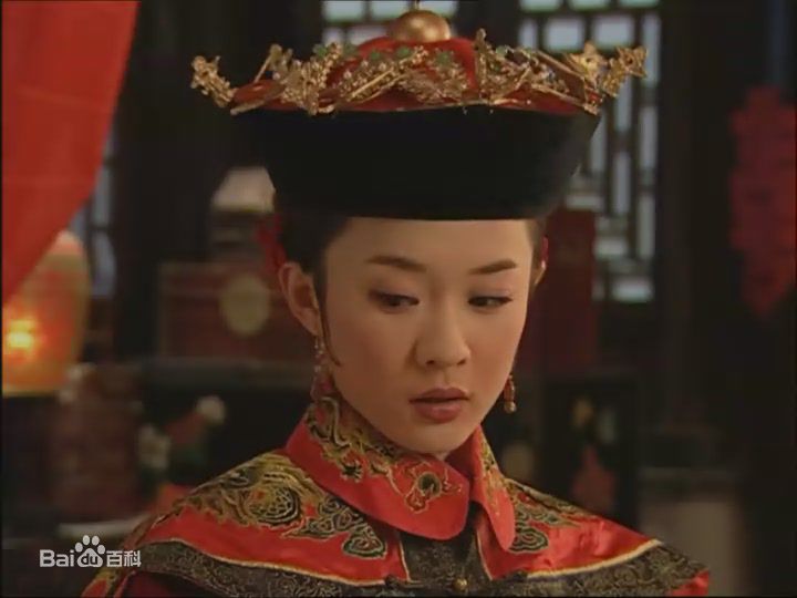 霍思燕(Huo Siyan)在《少年天子》饰演女主角董鄂妃乌云珠中的