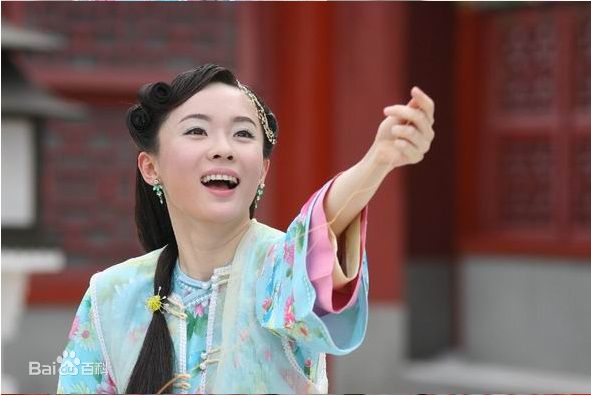 霍思燕(Huo Siyan)在《大清后宫之还君明珠》饰演沈吟秋中的