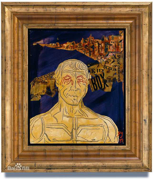 西尔维斯特·史泰龙(Sylvester Stallone)画家史泰龙及其作品素颜照相册