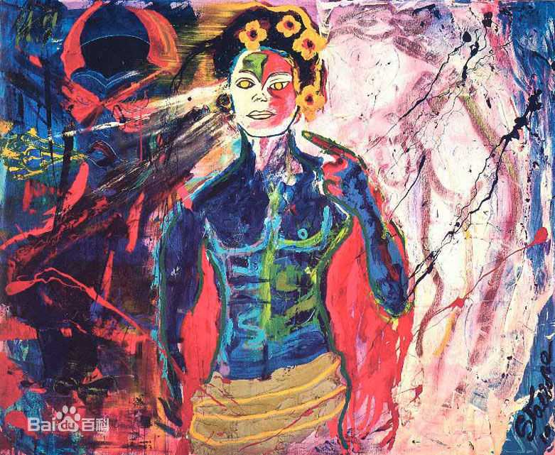 西尔维斯特·史泰龙(Sylvester Stallone)画家史泰龙及其作品素颜照相册