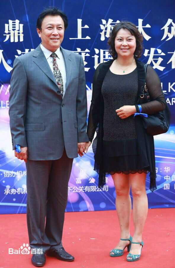唐国强与妻子（兼经纪人）壮丽生活照