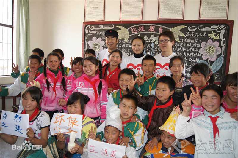 张国立(Zhang Guoli)希望工程献爱心图册