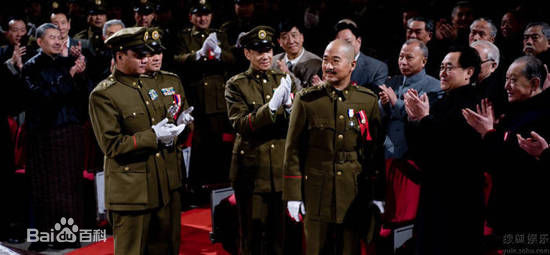 精选张国立(Zhang Guoli)在出演电影《建国大业》饰演蒋介石中的图册